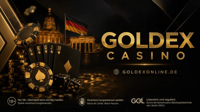 Goldex Casino offizielle Webseite für deutsche Spieler