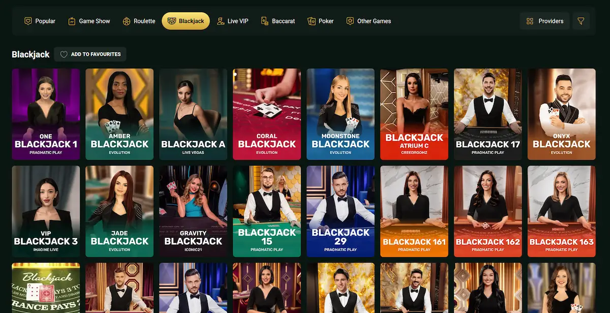 Goldex Casino Blackjack – Live-Blackjack-Tische mit echten Dealern auf goldexonline.de